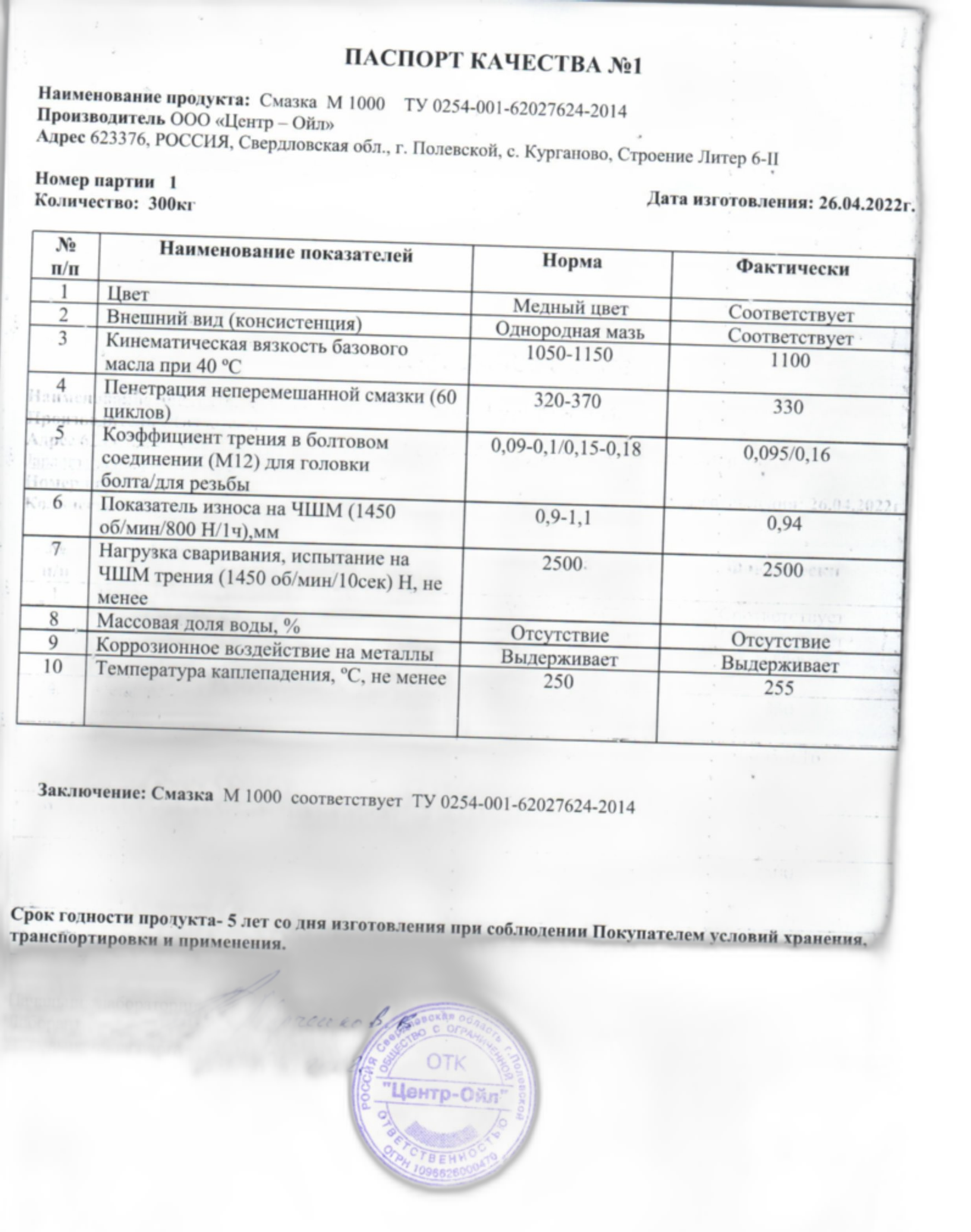 Паста резьбовая термостойкая Promka М-1000 — вид 2